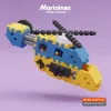 Set di costruzioni Marioinex Mini Waffle Constructor – 141 pezzi, multicolore, per bambini dai 5 anni in su