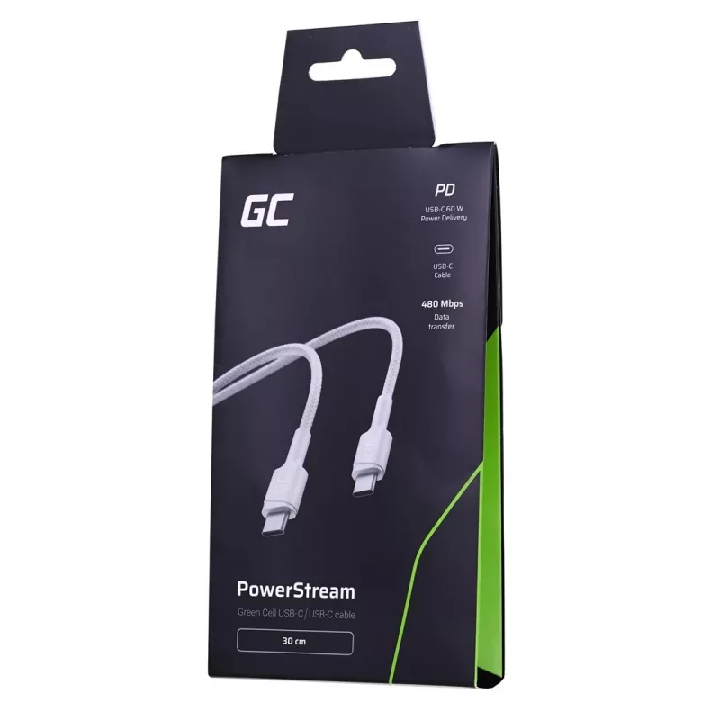 Greencell KABGC31W Cavo USB bianco
