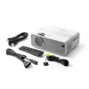 Technaxx TX-127 mini proiettore LED, LCD, HD 720p (1280x720), bianco/grigio