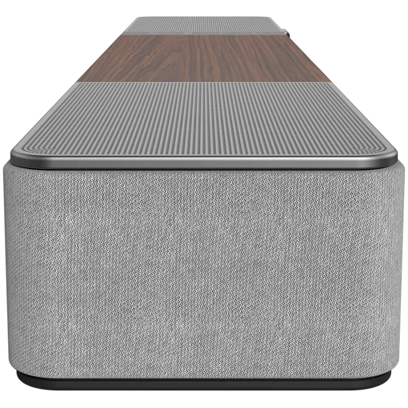 Soundbar KLIPSCH Flexus CORE 100 — 2.1 canali, 100 W, subwoofer integrato, grigio/noce