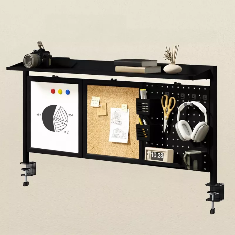Pannello divisorio da scrivania ergo office ER-300 B, larghezza 1250 mm, carico max. 10 kg