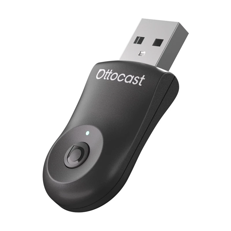 Adattatore 2-in-1 Bluetooth e Wi-Fi per auto, Ottocast CA505-T, senza fili