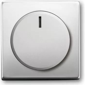 BUSCH JAEGER elemento di comando per dimmer rotativo -102 UP acciaio inox 6540-866-102