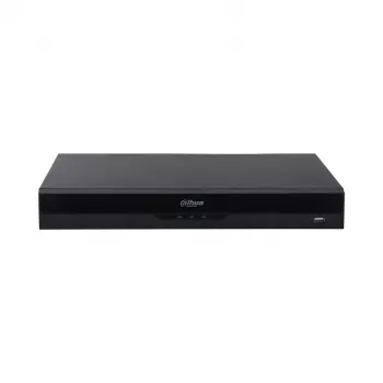 Videoregistratore di rete DAHUA NVR4208-8P-EI – NVR 8 canali con 8 porte PoE, larghezza di banda 180/256 Mbit/s, memoria max. 16 TB
