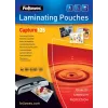 Fellowes Capture pouch per plastificazione 125 micron, lucide, 83 x 113 mm, 100 pz