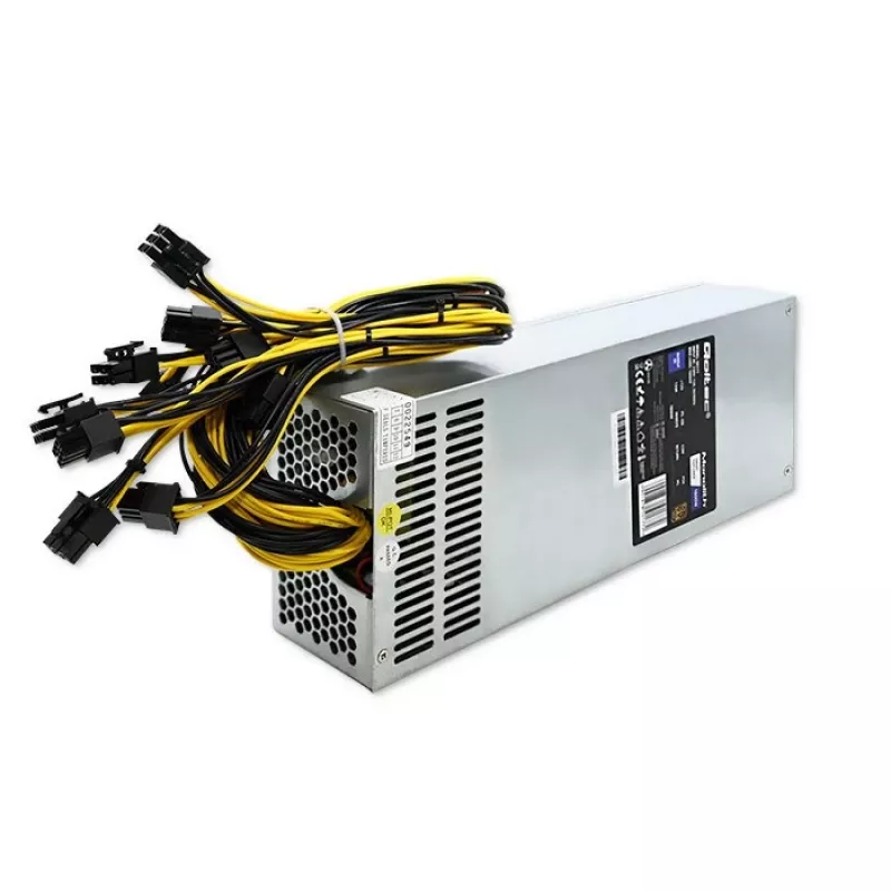 Alimentatore PCI-E Qoltec 50177 Smart 1600W | 80 Plus Gold - Data Mining