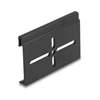 Kit di montaggio DeLOCK 67145 nero alluminio