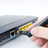 Antenna doppia 4G LTE per esterno QOLTEC 57047 5 dBi omnidirezionale