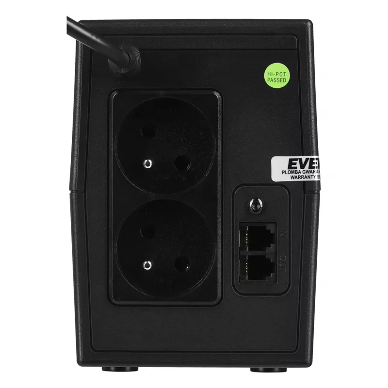Ever EASYLINE 850 AVR USB Line-Interactive 0,85 kVA 480 W 2 uscite AC