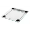 Bilancia pesapersone elettronica CLATRONIC PW 3368 — max 150 kg, precisione 100 g, piattaforma in vetro