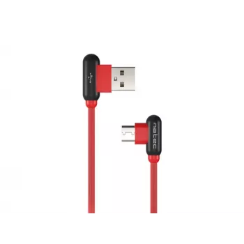 Cavo USB NATEC NKA-1201 USB 2.0 1 m USB A USB C nero rosso