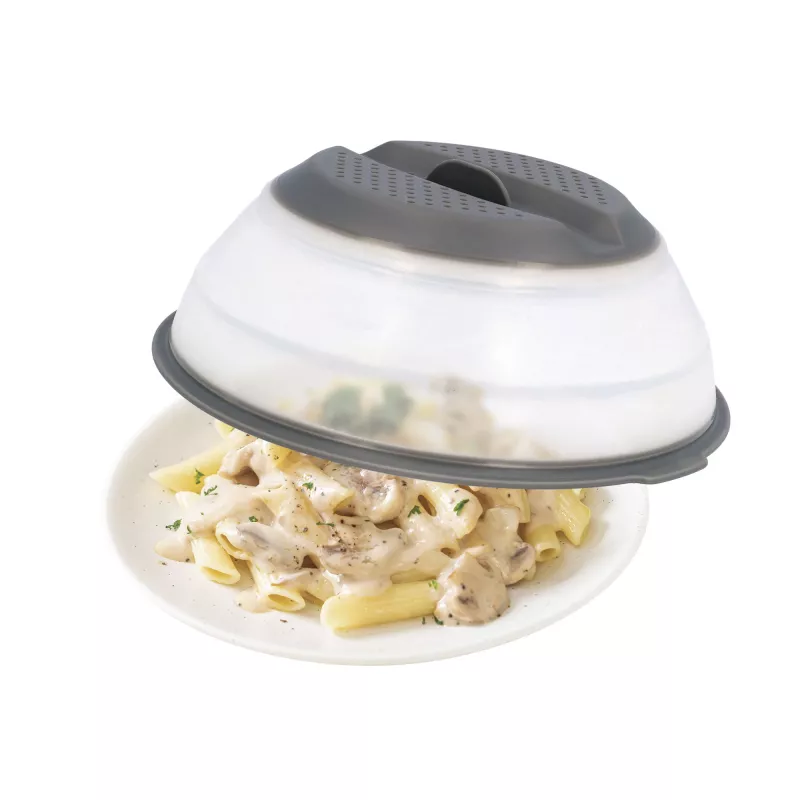 Copri cibo JATA HACC4530 grigio bianco rotondo 26 cm