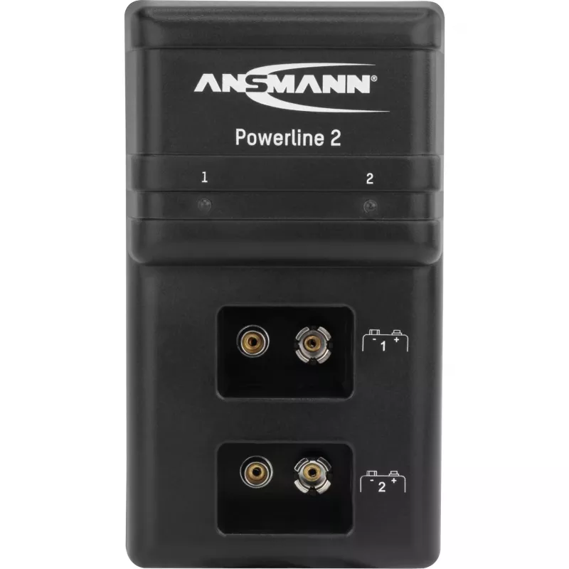 ANSMANN POWERline 2 - caricabatterie - 2x9V (5107043)