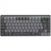Logitech MX Mechanical Mini 920-010782 tastiera wireless retroilluminata, switch a click, RF wireless + Bluetooth LE, QWERTY US International, grafite
