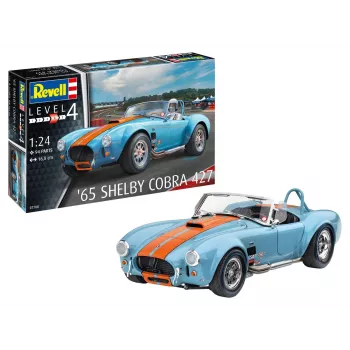 Modellino auto in plastica 65 Shelby Cobra 427 1/24