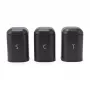 Set contenitori da cucina Salter BW13729EU7 3 pezzi antracite – contenitori ermetici per la cucina