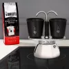 Set moka Bialetti Mini Express Induction 7310, 2 tazze con 2 bicchieri