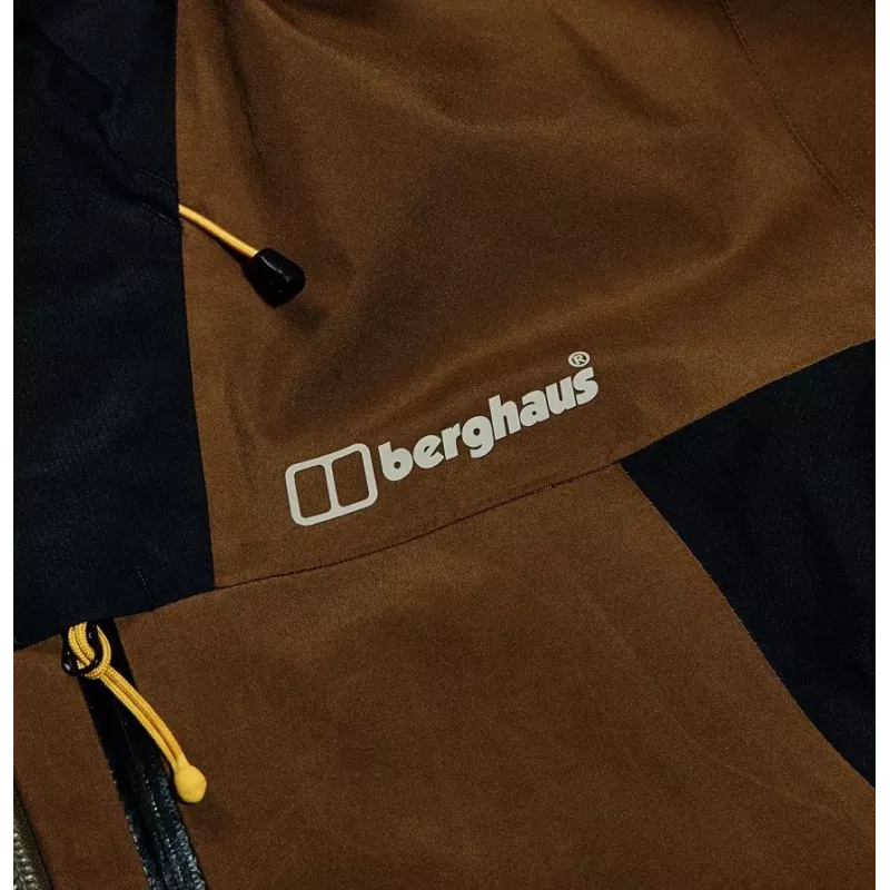 Giacca ibrida con cappuccio Berghaus uomo taglia M marrone