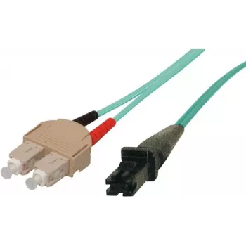 Tecline Fröhlich + Walter – cavo patch – SC multimodale (M) – MT-RJ multimodale (M) – 2 m – fibra ottica – 50/125 micrometri – OM3 – turchese (39975003)