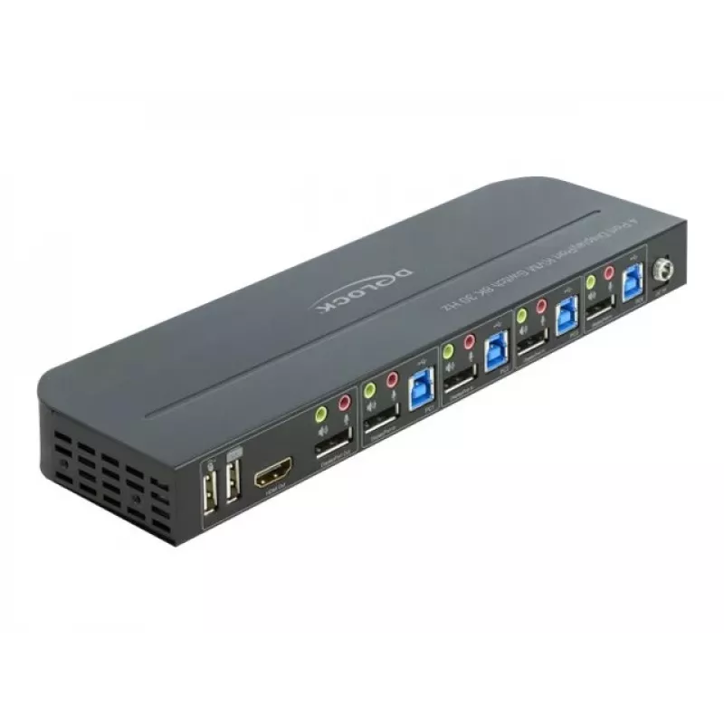 Switch KVM DeLOCK 11484 nero