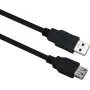 Prolunga USB 3.0 helos 288351, 2,0 m, nero, connettore maschio su connettore femmina