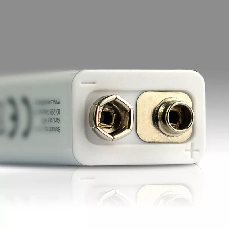 Batteria ricaricabile everActive 6F22/9V Li-ion 550 mAh con USB TYPE C