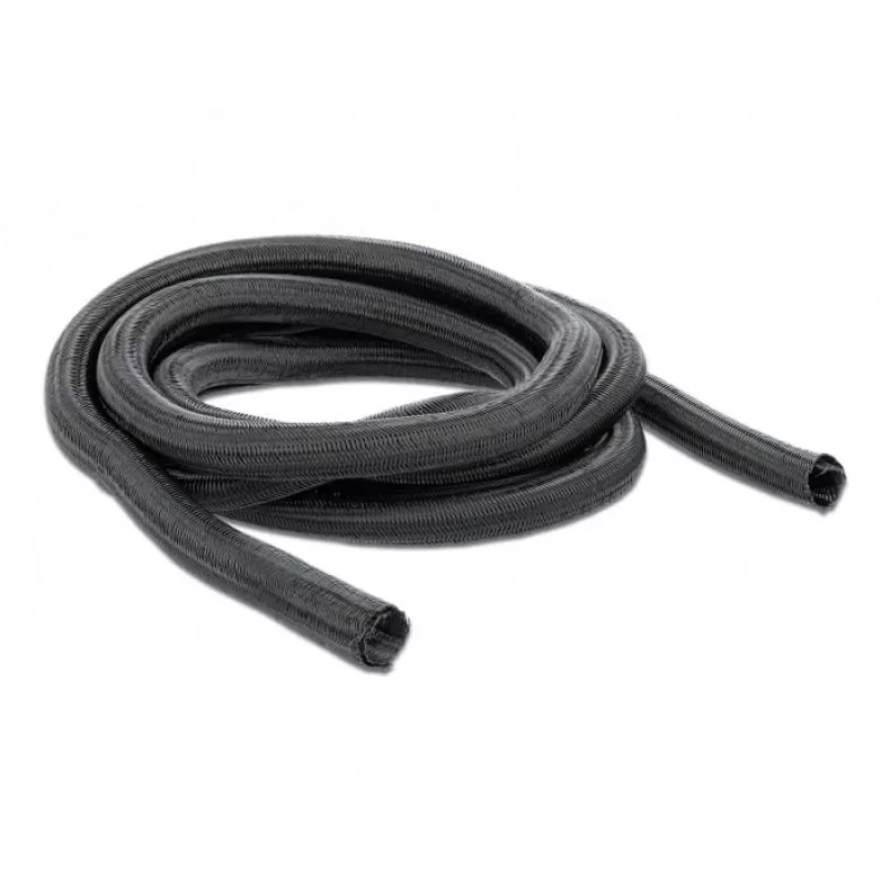 Guaina a treccia DeLOCK 19047 10 m x 25 mm nero