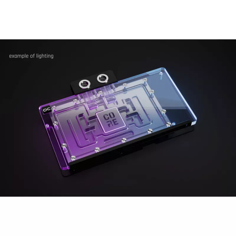 Scheda grafica Alphacool Core GeForce RTX 5090 Gaming+ 10293 trasparente argento