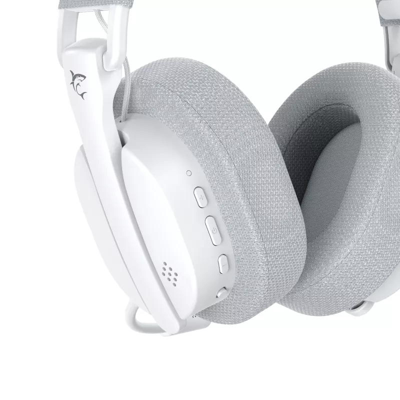 Cuffie White Shark WGH-2444 Firecrest bianco