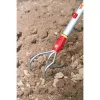 WOLF-Garten BE-M Multi-Star coltivatore manuale, 11 cm, rosso/giallo (71AAA003650)