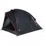 Tenda High Peak Minitramp 2 leggera nero/rosso — tenda da campeggio compatta per 2 persone