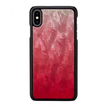 Custodia per smartphone iKins per iPhone XS Max – pink lake con dettagli neri