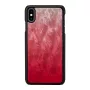 Custodia per smartphone iKins per iPhone XS Max – pink lake con dettagli neri