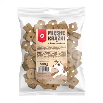 MACED fette di carne con pollo per cani - 500 g