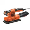 Black & Decker KA320EKA-QS levigatrice orbitale 240 W, arancione