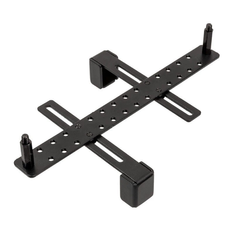 Lian Li GB-002 supporto universale per scheda grafica, acciaio, 128,4 mm, nero, 2 pz.