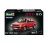 Modellino in plastica auto REVELL VW Golf1 GTI 50 anni scala 1:24