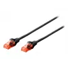 Cavo patch Digitus CAT 6 U/UTP LSZH DK-1617-0025/BL