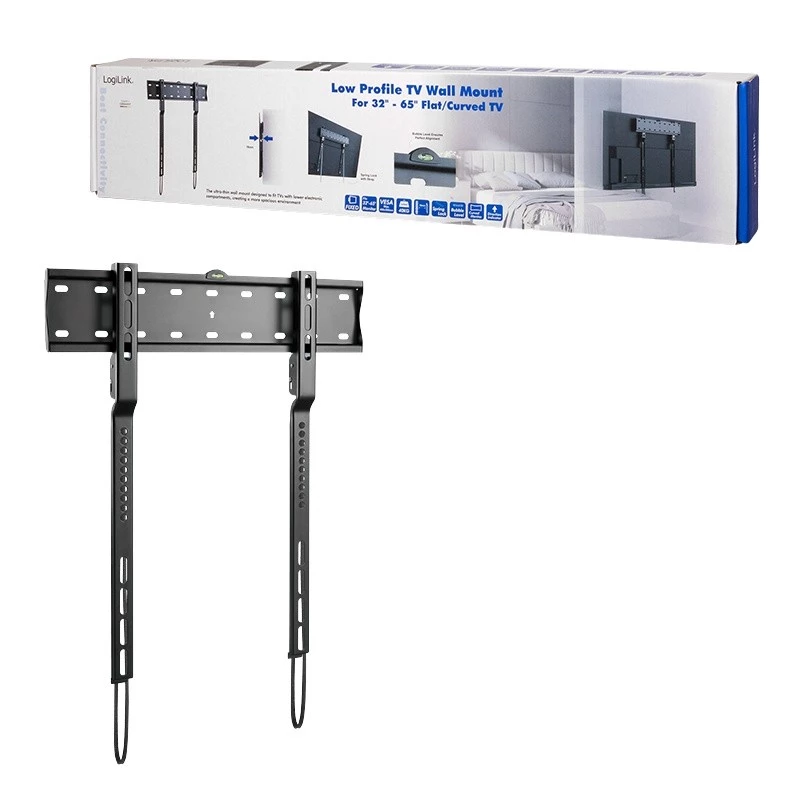 Supporto a parete per TV, 32-65 pollici, fisso, max. 40 kg