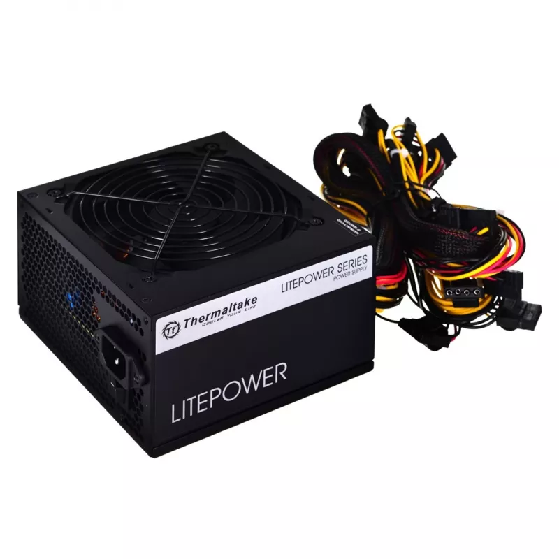 Alimentatore Litepower II Black 450W, Active PFC, 2xPEG, 120mm
