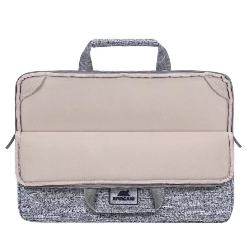 Rivacase Anvik 7913 Custodia per laptop da 13,3 pollici, grigio chiaro