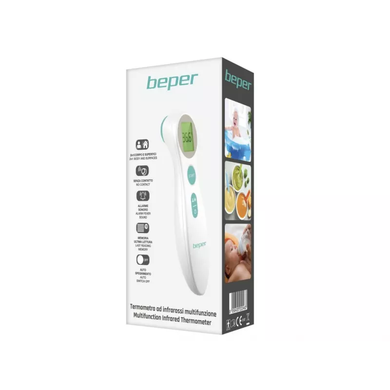 Termometro digitale Beper P303MED001 – design portatile e compatto, uso medico