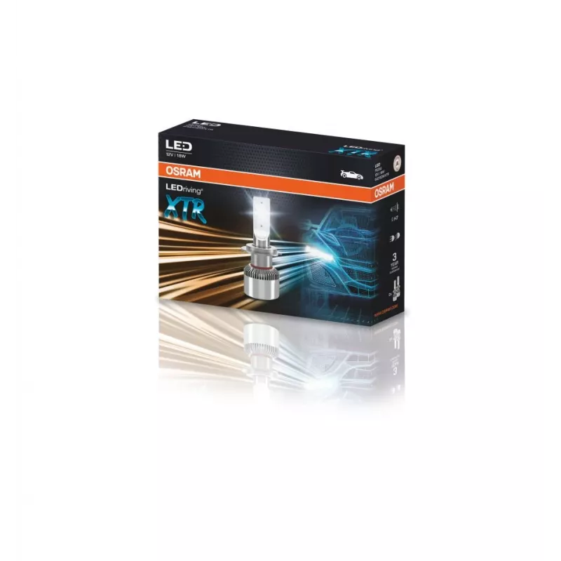 Lampade LED per fari Ledvance LEDriving XTR H7 64210DWXTR, coppia (2 pz.)