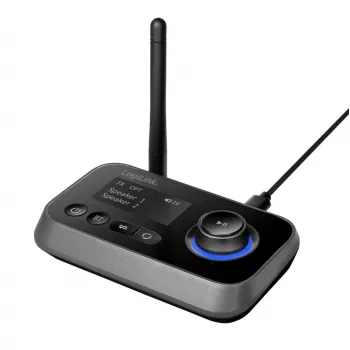 LogiLink BT0062 trasmettitore/ricevitore audio Bluetooth BT 5.0 portata 10 m