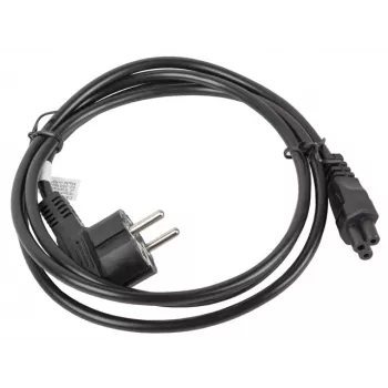 Cavo di alimentazione Lanberg CA-C5CA-11CC-0018-BK nero 1,8 m CEE7/7 connettore femmina C5 (CA-C5CA-11CC-0018-BK)
