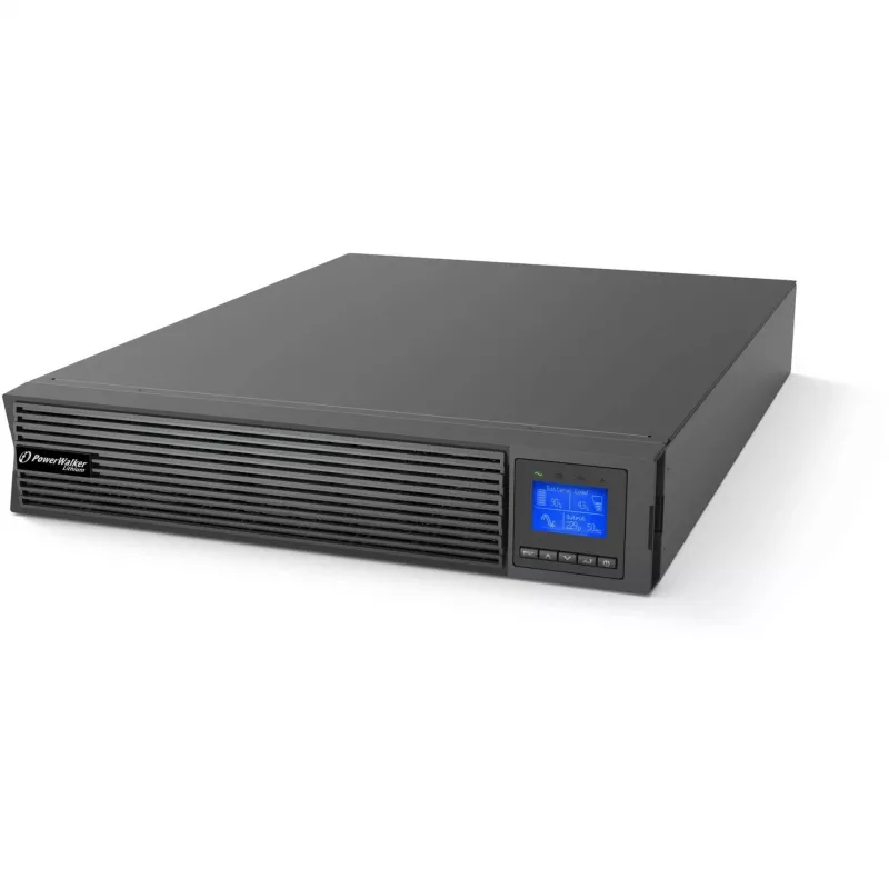 Ups Rack Powerwalker Vfi 3000 Licr Iot PF1 ON-LINE 3000VA 8X IEC C13 USB-B RS-232 LCD 2U