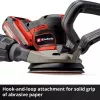 Levigatrice per pavimenti EINHELL TP‑RS 18/32 Li BL Solo — 24.000 giri/min, nero/rosso, 1,11 kg