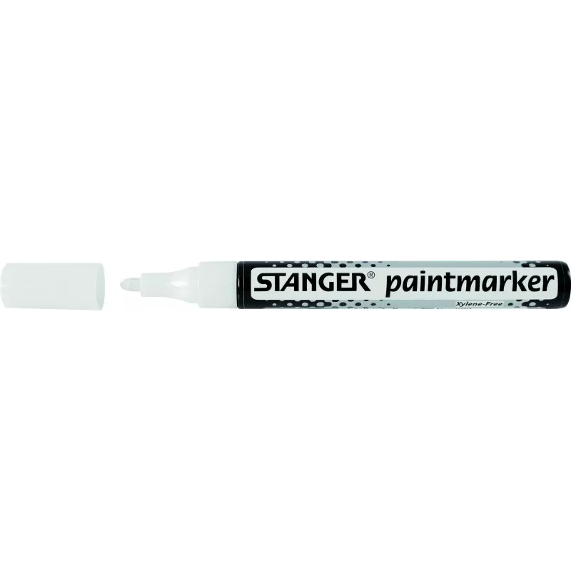 Pennarello per vernice STANGER bianco, 2-4 mm, 1 pz. 219017