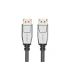 Cavo DisplayPort LANBERG CA-DPDP-20CU-0010-BK — DisplayPort su DisplayPort, 1 m, nero/argento