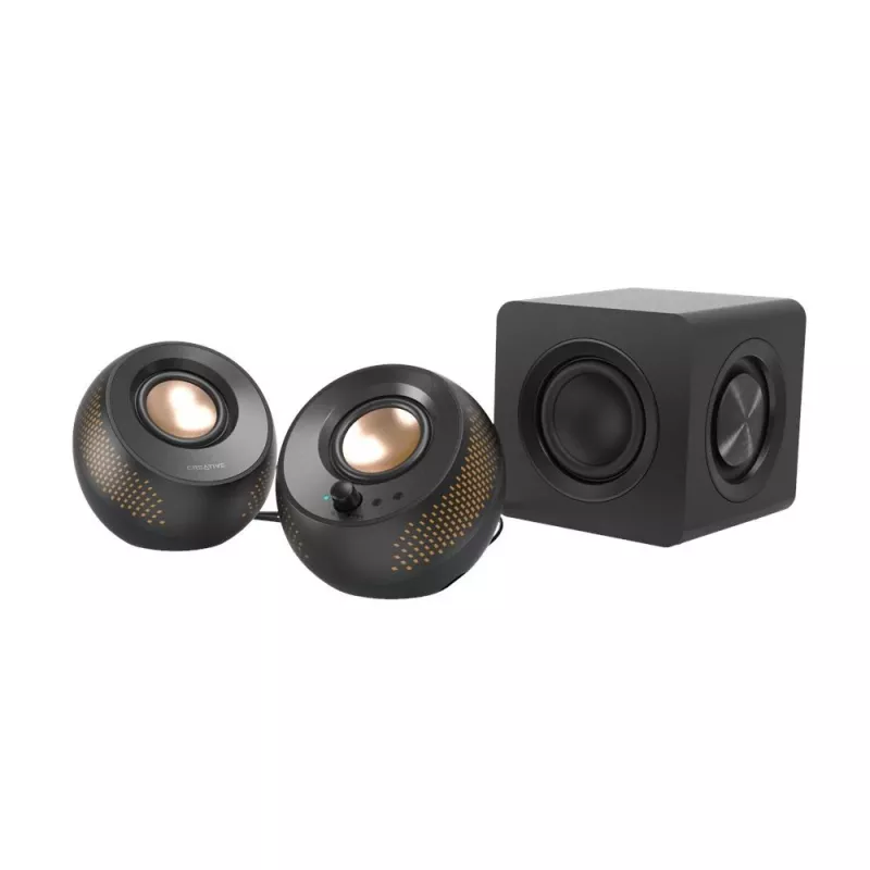 Set di diffusori Creative Labs Creative Pebble X Plus 30 W universale nero 2.1 canali Bluetooth
